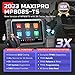 Autel MaxiPRO MP900-BT KIT Scanner: 40+ Service, 3K Bidirectional Tests, OE Coding, DoIP CAN-FD, 2025 Up of MP900BT MP900E MP808S MP808BT PRO w/Full OBD Kit, Same as MS906 Pro MS906 Max MS908S PRO II