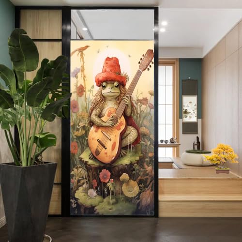 Película para ventana decorativa privacidad 23.6x35.4 pulgadas miniatura 4