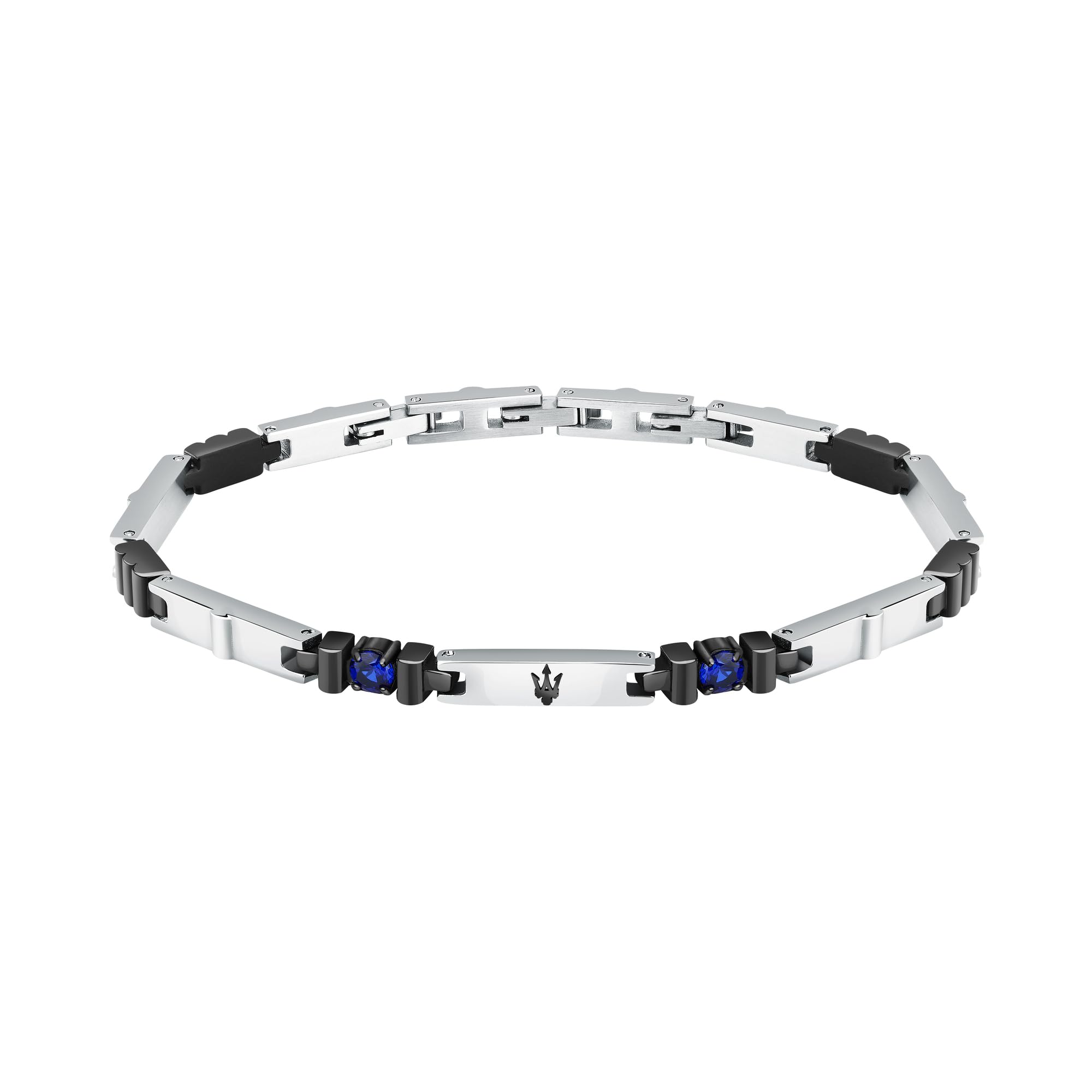 Bracelet Homme Acier, Saphirs Durables, Collection Sapphire - JM224AXO04