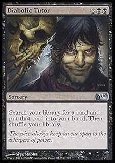 Magic The Gathering - Diabolic Tutor - Magic 2010