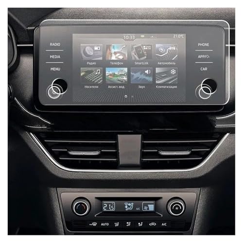 Verre trempé pour Skoda Rapid 2021 film GPS de bord