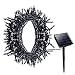 easyDecor 2 Packs Solar String Lights 200 LED Waterproof 72ft 8 Modes Solar Powered Christmas Fairy String Lights for Outdoor Xmas Patio Path Party Lawn Garden Wedding Party Holiday Decoration (White)