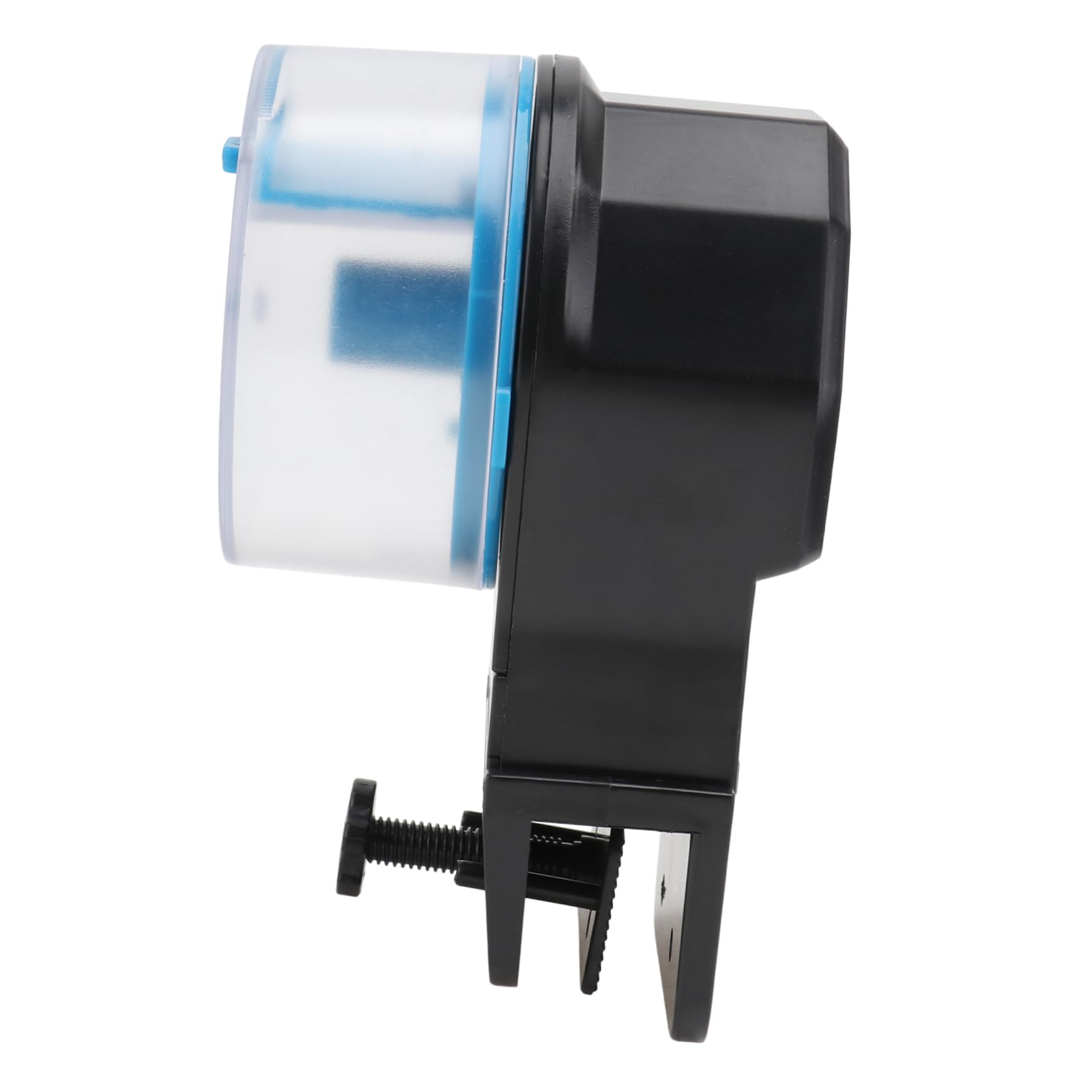 Parliky Automatic Fish Feeder Intelligent Feeder for Fish Tank Large Feed Tank Push-Limit Feeding System