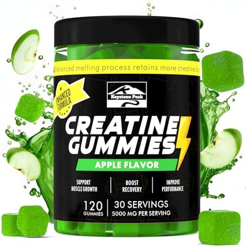 Creatine Monohydrate Gummies Apple