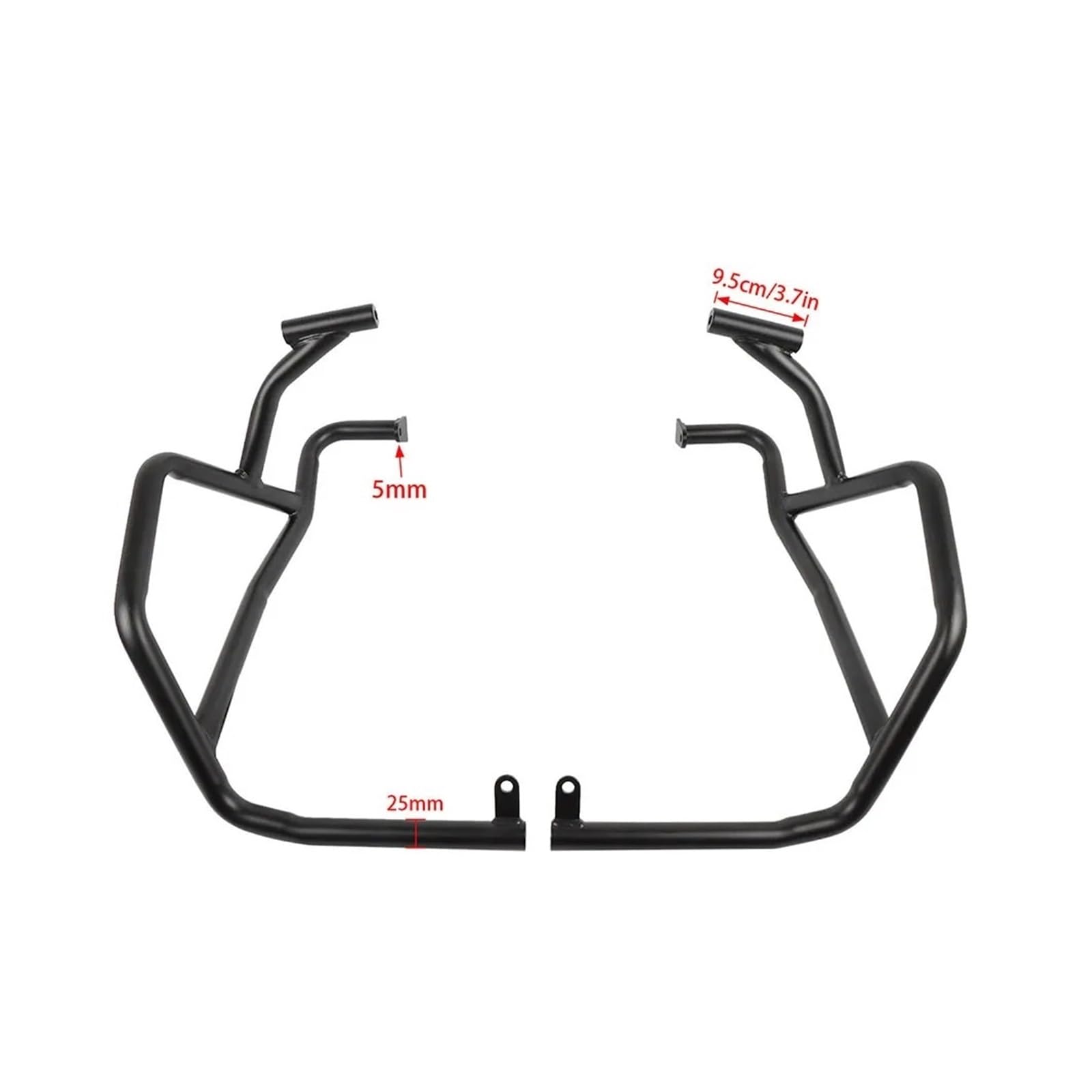 Barre Paramotore Per CFMOTO Per 450-MT 2024 Protezione Motore Moto Barra Di Protezione Telaio Paraurti Accessori Crash Bar(Upper)