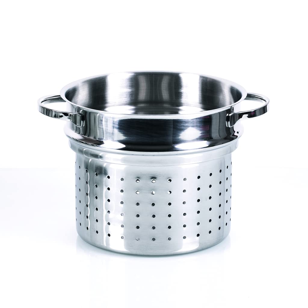 Moneta Allegro Pastaiola 22cm in Acciaio Inox per tutti i Fuochi 5,9 Litri