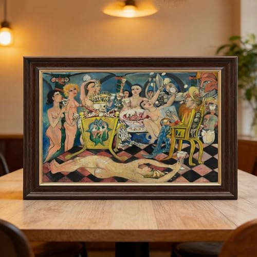 Impression toile The Jester Philip Evergood pour embellir un mur de bureau vide - 6