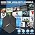 TV Antenna Indoor 2026 for Local Channels, Antenna for Smart TV 360° Reception, Digital Antenna for Long Range Reception and All Smart/Old TVs, Supports 4K 1080P HD VHF UHF