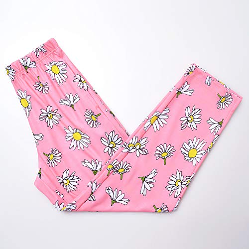 Image of Mirawise Girls 3 Pc Pajamas Sleepwear Cotton Pjs Clothes Set 4-13 Years