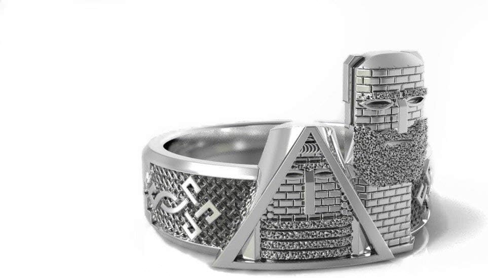 Sterling Silver 'We Are Our Mountains' Tatik & Papik Artsakh Armenia Oxidized Ring, Mountain Rings For Women And Men, Wedding Band And Birthday Gift, Made In USA