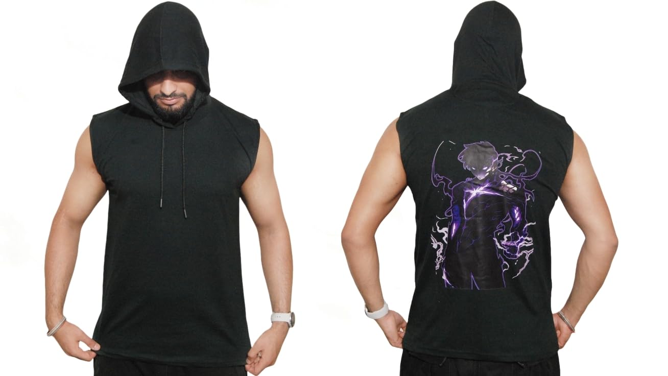 STYWE APPAREL Men's wear Hooded Sando for Casual wear Summer wear Fabric 100% Cotton Sleeveless Gym Wear Sando-image-14