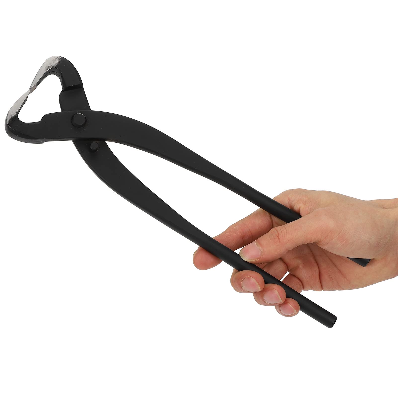 Gardening Bonsai Concave Branch Cutter Pruner, Steel Sharp Blade Round Side Knob Cutter Tool, Professional Comfortable, for Gardening Tree Bonsai Trimming, 270mm