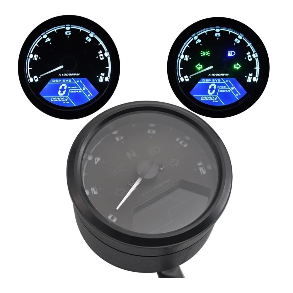 Odómetro Digital Para Motocicleta, Tacómetro, Velocímetro