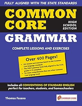 Paperback Common Core Grammar: High School Edition Book