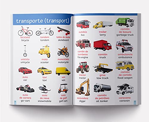 My First 1000 English-Espanol Words for Kids: Early Learning Bilingual Picture Book to Learn Alphabe