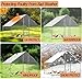 Chicken Coop Cover Waterproof and UV, 11.3 * 6.3 FT Chicken Run Cover for Winter with Ball Bungees Cords, Shade Cloth for Large Chicken Coop, Walk-in Chicken Run Pen, Chicken Coop Tarp (2 Pack)