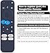 Replacement Remote Control with Voice Compatible with Yaber K3, K3 pro, K2s, T2, T2 Plus Projector