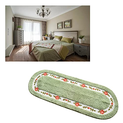 Sytian Nice Rose Flower Area Rugs For Living Room Bedroom Super Soft Bathroom Rugs Living Room Rugs Bedroom Rugs Bath Mat Non Slip Door Mat Floor Mat Kitchen Mat 17.71X49.21 Inch #TOP6