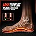 Original Steppers Insoles, 2026 4D Steppers Comfort Boosting Massage Insole, Memory Foam Thermal Insoles, Comfy Insole with Arch Support for Men and Women (Orange, Extra Small (EU 37-38))
