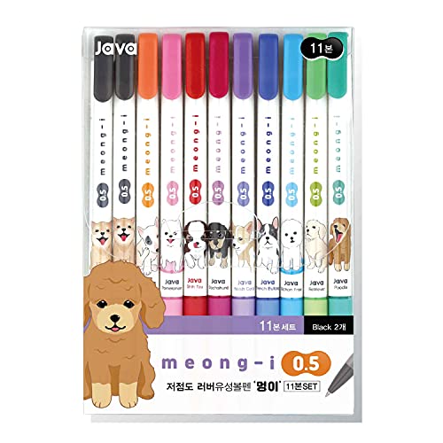 Gel Pens Office School Supplies - Dog 0.5mm Gel Ink Rollerball Ballpoint Pen Korea Kawaii Stationery...