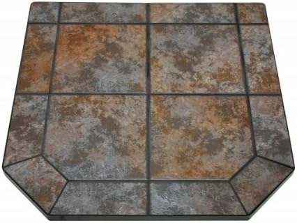 American Panel 48 sl tt Tartara Single Cut Corner Stove Board 48 Inch x 48 Inch