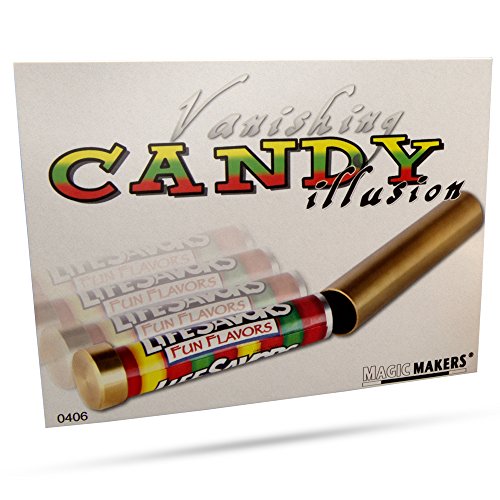 Magic Makers Vanishing Candy Illusion - Candy Into Silk Streamer Magic Trick #TOP1