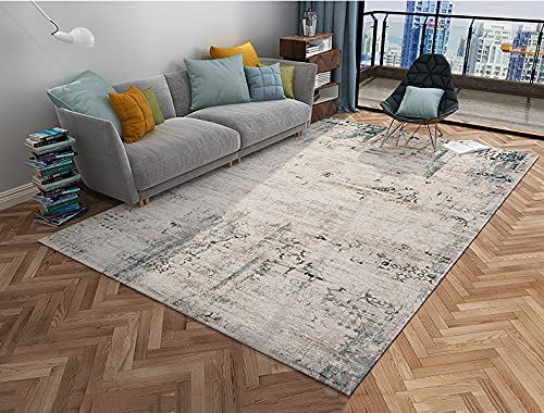 Tapis moderne abstrait 1.8x2.6 m pour réchauffer un sol froid