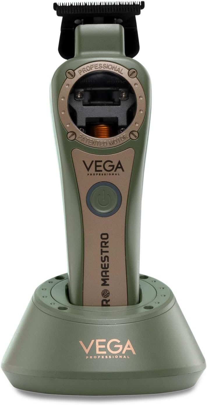 VEGA PROFESSIONAL Men Pro Maestro With Smart Torque Control Technology, 11000 Rpm High Speed Battery Powered Hair Trimmer (Vppht-08)