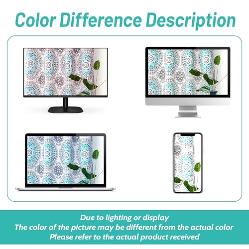 Driftaway 43213-6263 Curtains For Bedroom Boho Bella Medallion Pattern Room Darkening Window Curtain Valance Short Curtain thumb #8