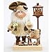 Produktbild Räuchermann Wichtel Weihnachtsmann mit Bank