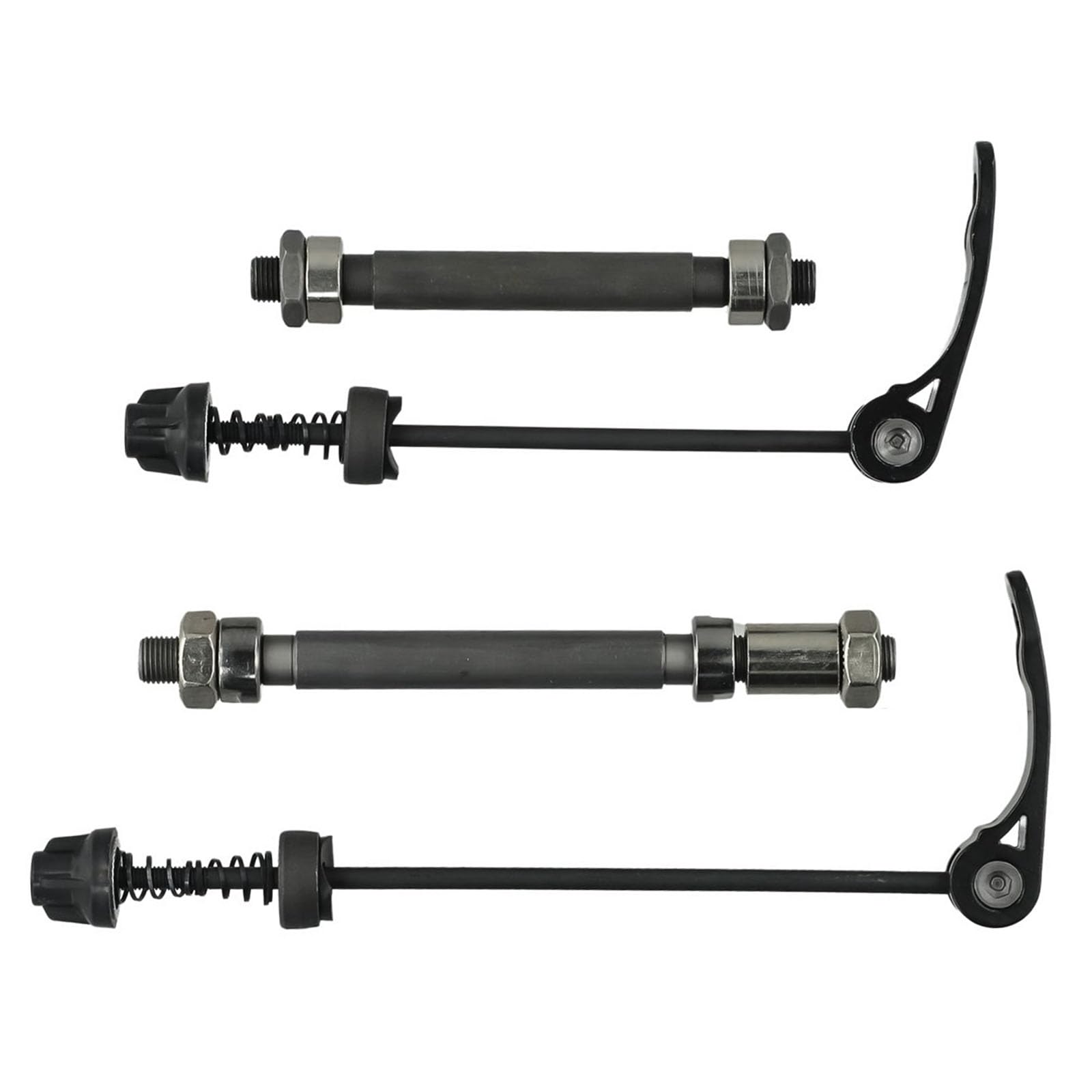 Fahrrad Schnellspanner Mountainbike Fahrrad Radnabe Vorne Und Hinten Schnellspanner Achsen Hebel Mit 2 Lager Vorderrad Hinterrad Achse Zubehör Schnellspanner Fahrrad(Front and Rear)