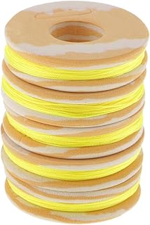 CALANDIS 5 Spool Fishing Rod Guide Ring Wrapping Line Tying Thread Fix Line Yellow-picture-45