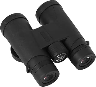Binóculos 10x42, binóculos compactos portáteis para adultos, binóculos de caça à prova d'água BAK4 Prism com adaptador de telefone, leve superior brilhante, para observação de pássaros ao ar livre, ca