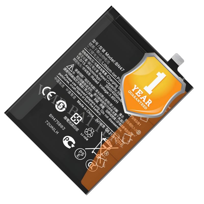 Image of Original BN47 Battery Compatible for Xiaomi Redmi 6 Pro (Xiaomi Mi A2 Lite) (M1805D1SG) - (4000mAh) - 1 Year Warranty K7