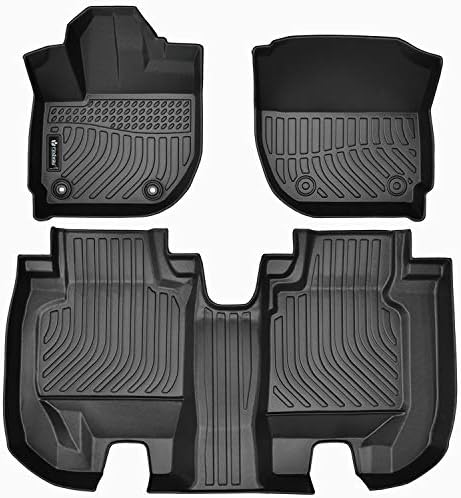 Tapis De Sol Caoutchouc Pour Peugeot 308 I (2007-2013) - Conducteur, Antidérapant, Facile à Nettoyer - Fabriqué En Pologne