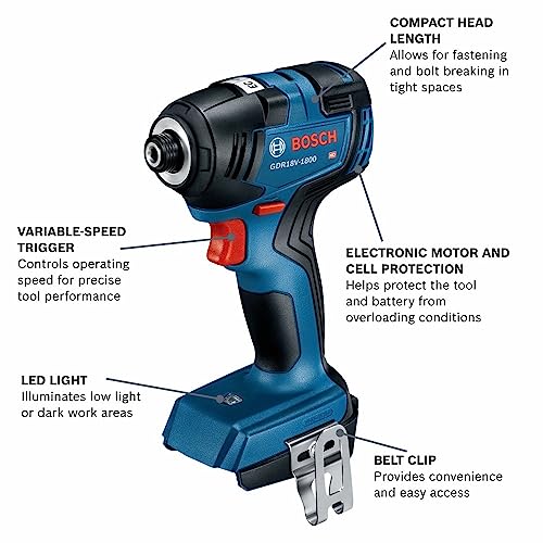 Bosch Gxl18V-27B22 18V 2-Tool Combo Kit #TOP1
