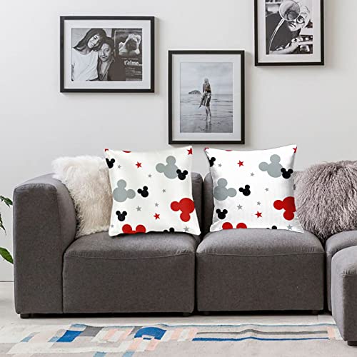 Ttygj TTYGJ-BZT Pack Of 2 Cute Pillow Covers Cartoon Cushion Case Standard Throw Pillow Covers thumb #5