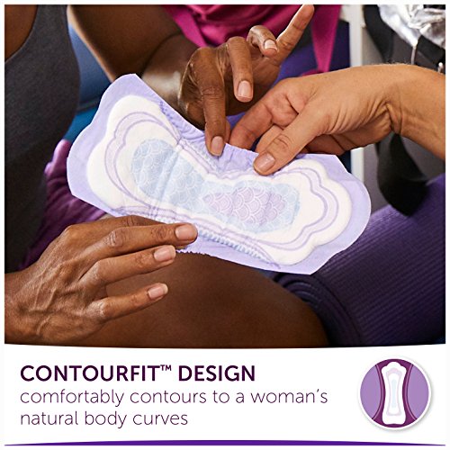 Poise Incontinence Pads, Moderate Absorbency, Long, 54 Count #TOP5