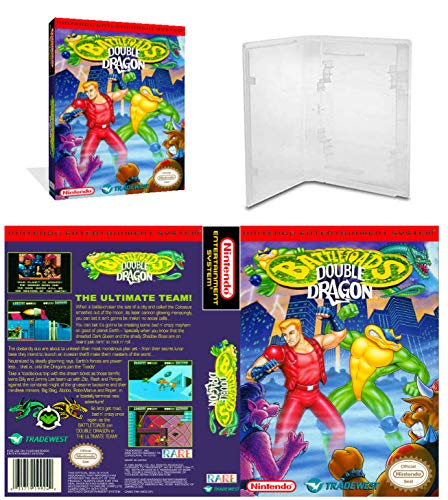 Battletoads Double Dragon NES Replacement Universal Game Case Box.