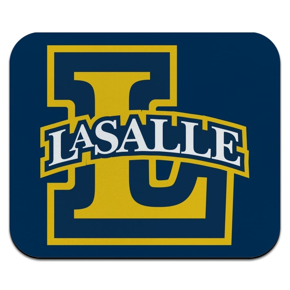 La Salle University Primary Logo Low Profile Thin Mouse Pad Mousepad