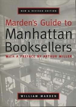Paperback Marden's Guide to Manhattan Booksellers Book