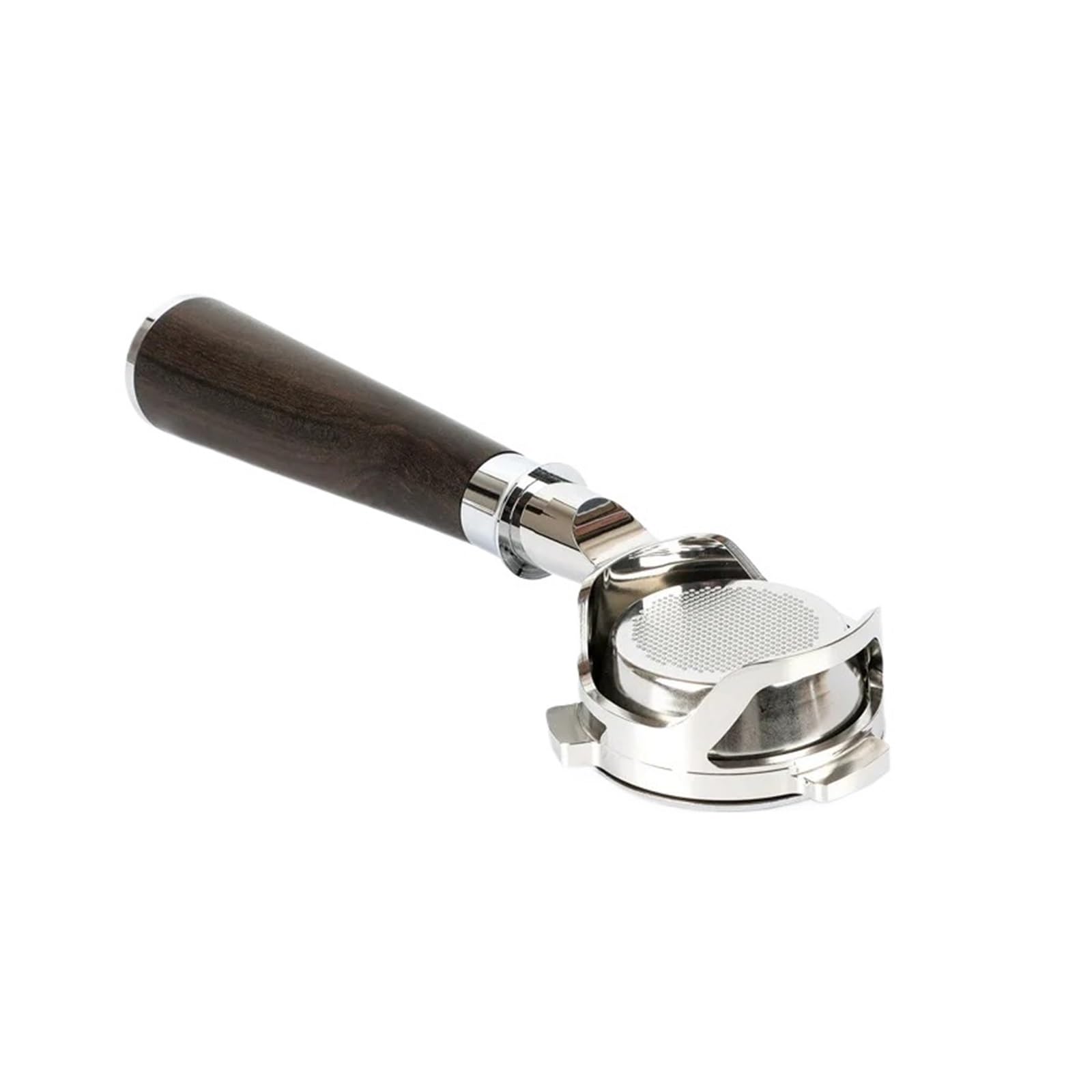 Filtro de café de acero inoxidable de 54 mm para portafiltro Breville 878/870/880 sin fondo, mango de extracción mejorado y accesorio de repuesto compatible