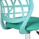 FurnitureR Zahnarztstuhl, um 360 ° drehbar, Farbiger Hocker für Zahnassistenten, höhenverstellbar, ergonomisch, für Zahnarztpraxen, Massagesalons, Klinik, 38,5 x 40 x 87 cm, Türkis