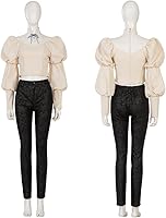 Vista 3 de MZXDY Disfraz de Jill Warrick, traje de batalla FF16, traje de cosplay para mujer