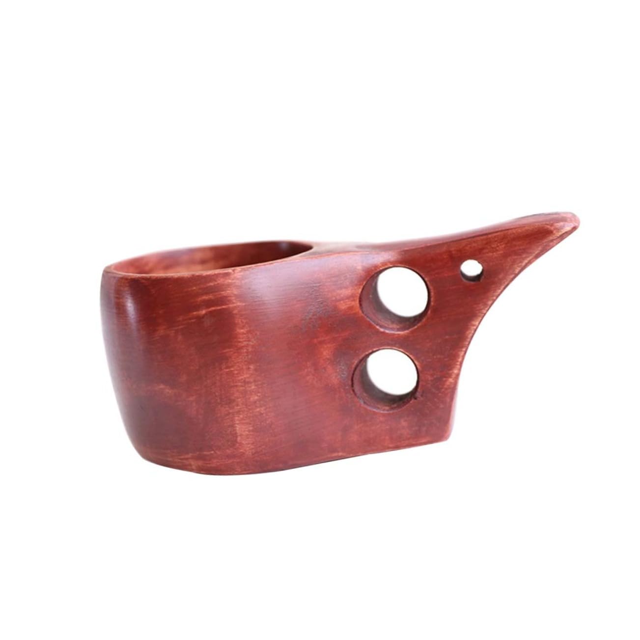 OUNONA Wooden Handle Cube Sugar Holder Jar for Coffee Shops and Home Use Stylish Desktop Decor for Sugar Storage and Ingredients Unique Design with Feature