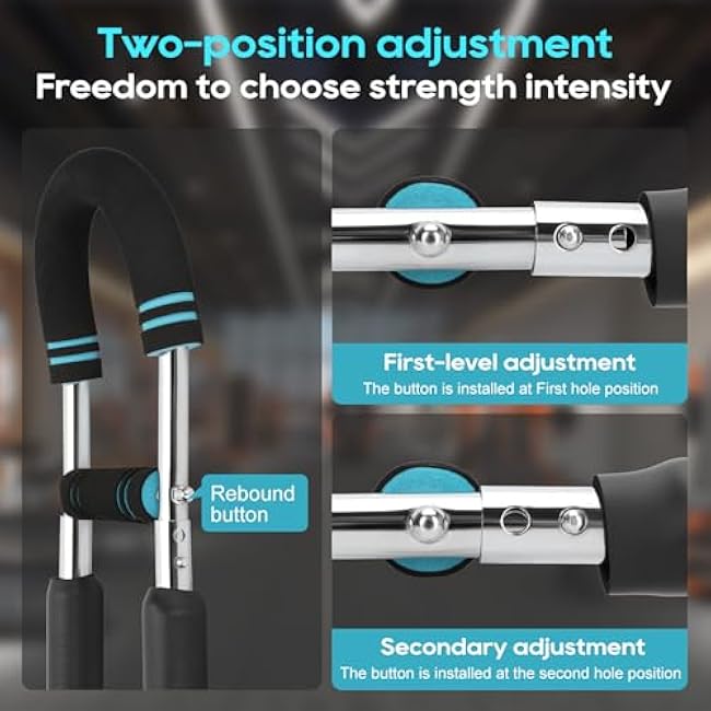 Twister Arm Trainer, 40-100lb Adjustable Chest Workout Equipment for Home & Gym. Portable Detachable Design, Adjustable Twister Arm Chest Exerciser, Easily Meet Your Diverse Exercise Needs.