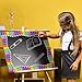 PerKoop 69 Feet Crayon Bulletin Board Rolled Trim Border Colorful Crayon Die Cut Border Trim Painted for School Chalkboard Bulletin Board Wall Decor