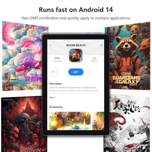 Image of U10 Android 14 Tablet, GRAY