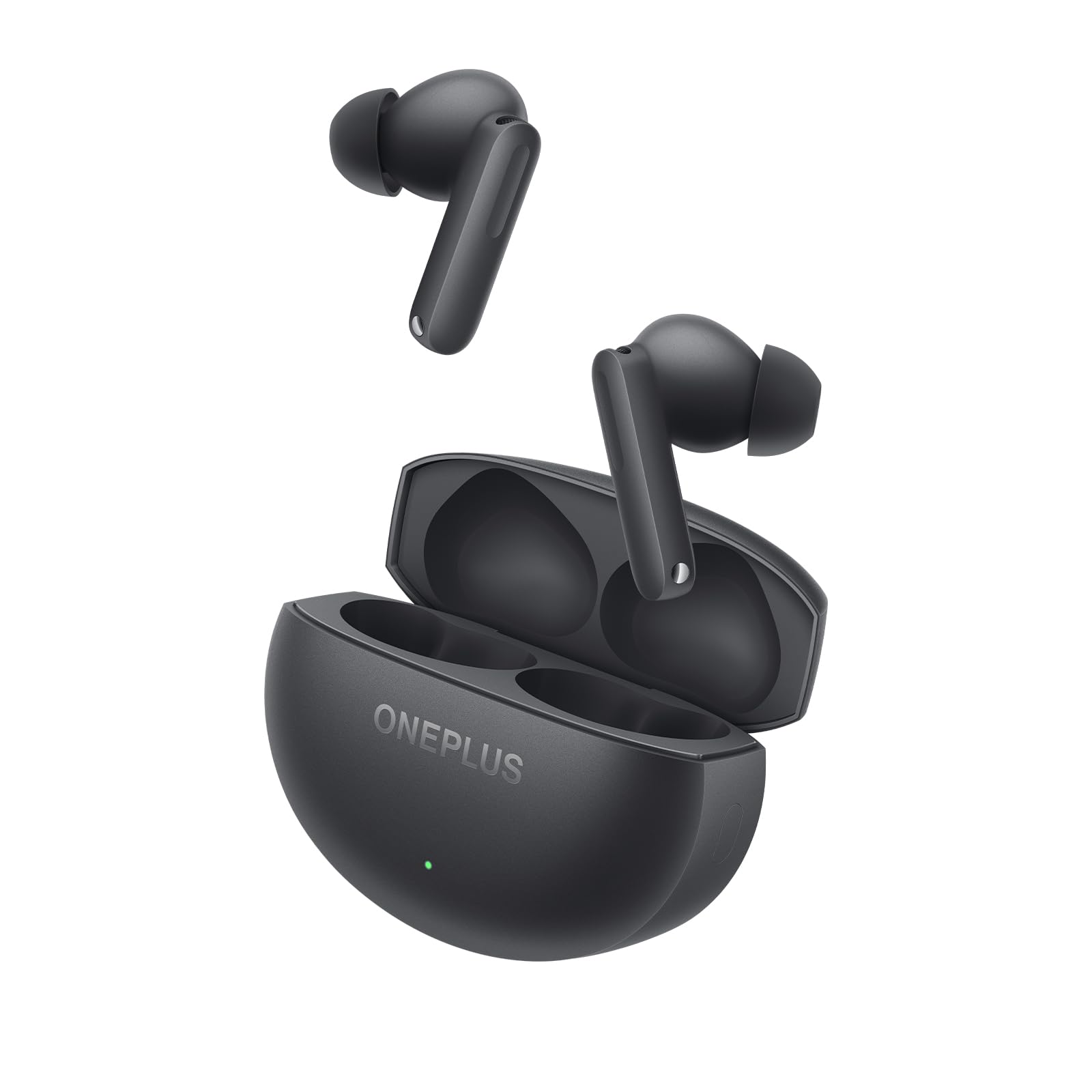 OnePlusBuds 4 Wireless Earbuds, 45H Playtime, 55dB ANC Dual Drivers, Hi-Res LHDC 5.0 audio, Smart Adaptive Noise Cancellation, Grey