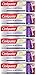 Colgate Total Foaming Gel Toothpaste, Clean-In-Between - 4 ounce (6 Pack)